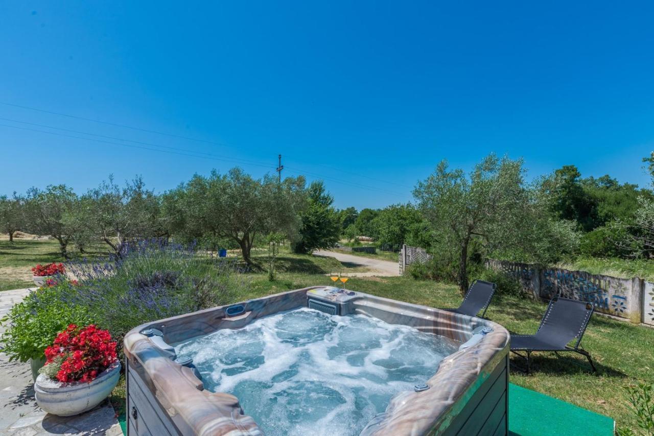 Ferienhaus Zora With Whirlpool Sveti Lovrec Pazenaticki Екстер'єр фото
