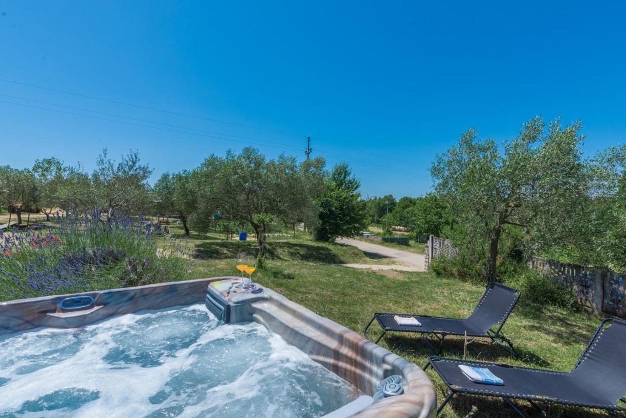 Ferienhaus Zora With Whirlpool Sveti Lovrec Pazenaticki Екстер'єр фото